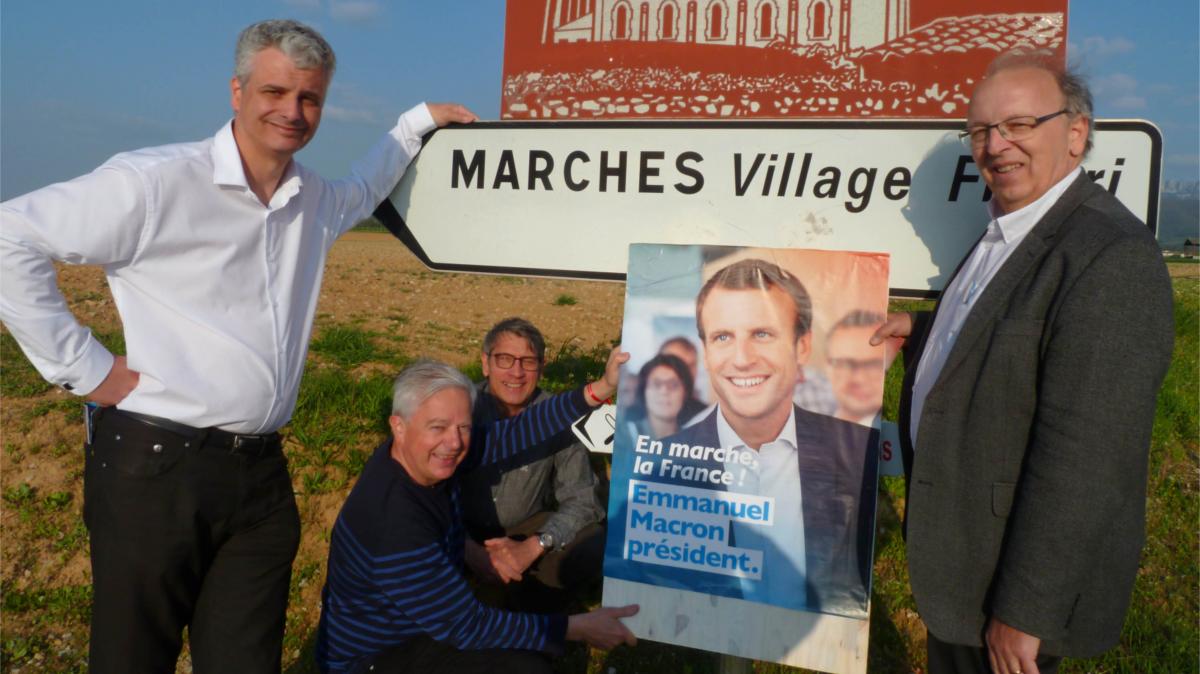 Drome - 2017 - Romans - Campagne Macron